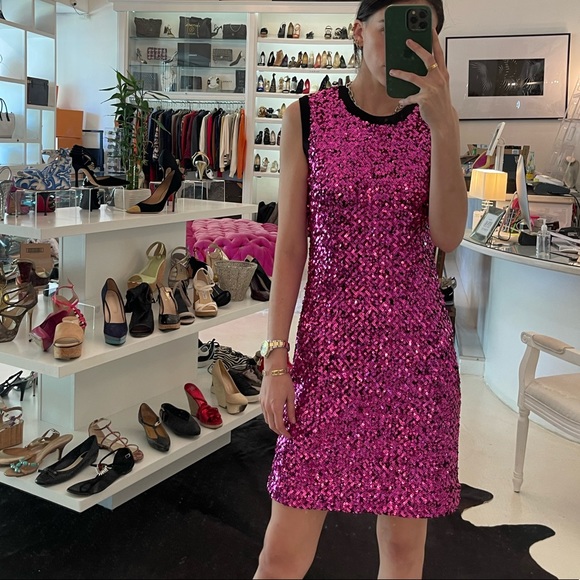 Versus By Versace Sequin Dress - Picture 3 of 11